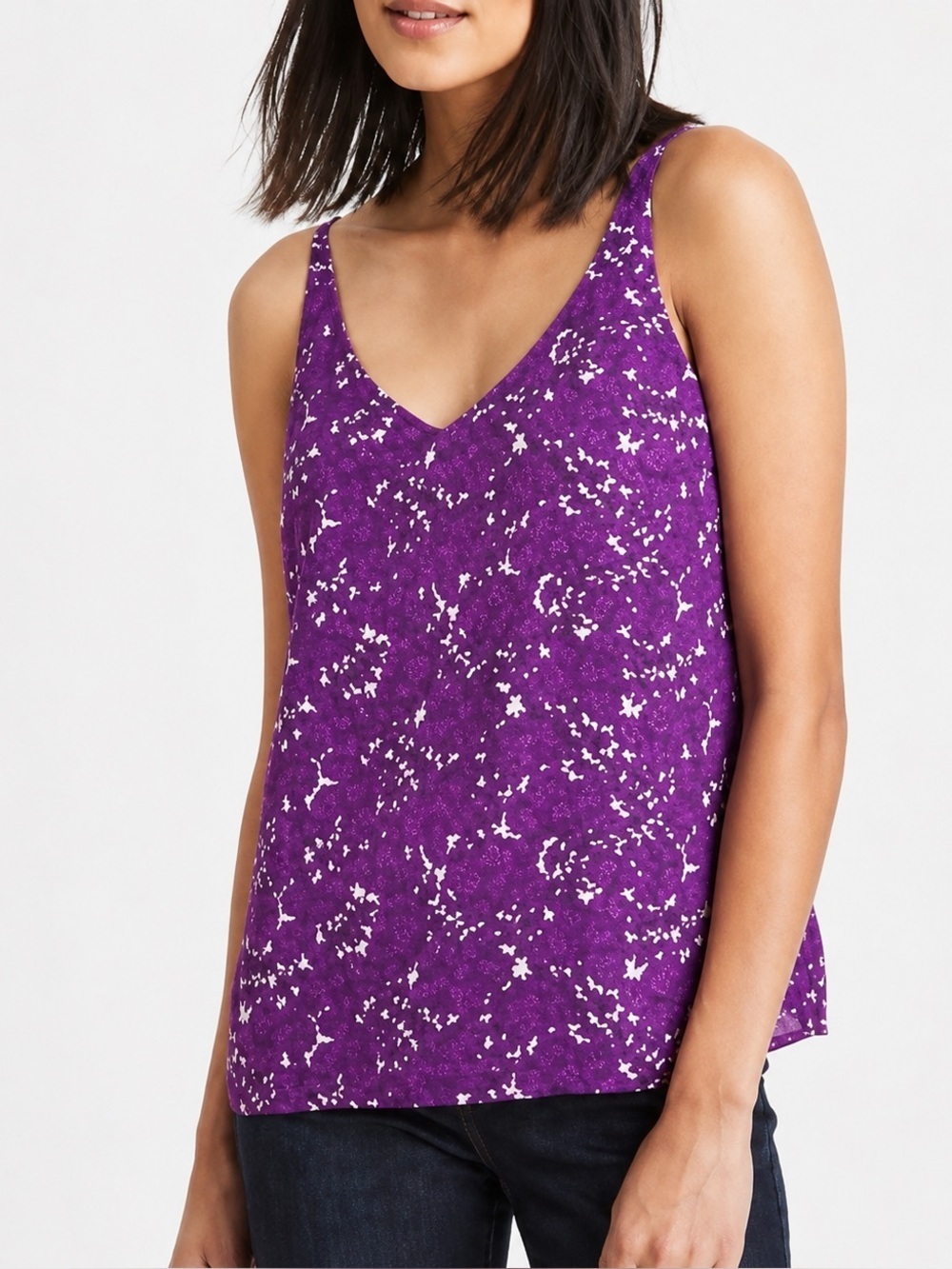 Banana Republic Factory NWT purple cami, SP